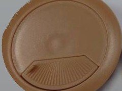 6cm 圓孔蓋 土黃 常配木紋板 色票照片